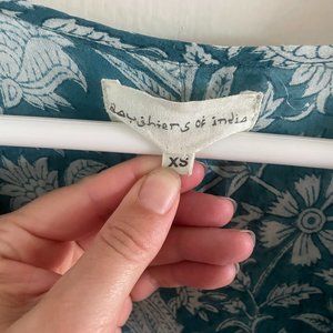 Daughters of India, Kira Midi, Ocean Blue, XS